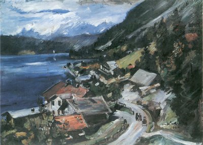 Walchensee, Serpentines by Lovis Corinth